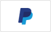 Logo de PayPal sur fond noir, representant un service de paiement en ligne securise.