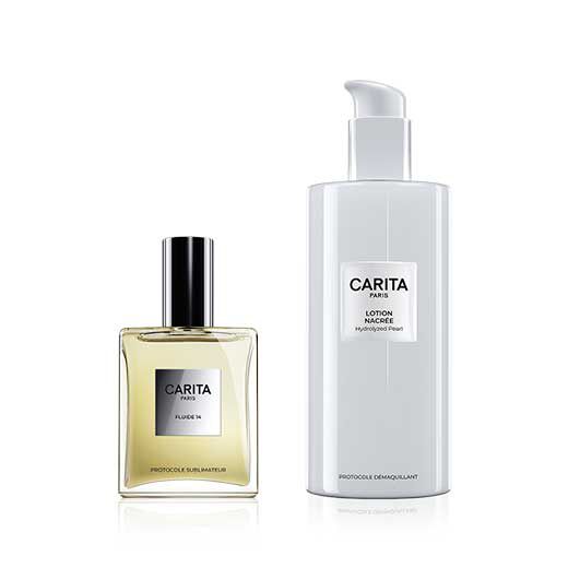 Les Classiques Duo: Fluide 14 & Lotion Nacrée | Carita